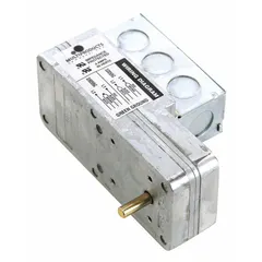 This actuator is used in HVACR systems to control dampers or valves in commercial and industrial heating, ventilation, and air conditioning applications. It provides positioning for air handling units, rooftop units, and zone control systems.