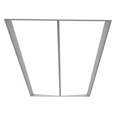 This 2 ft x 4 ft LED recessed troffer delivers 4,893 lumens at 4000K neutral white light, consuming 37 W. It operates on 120 to 277V AC and accommodates (3) T8 lamps. Designed for recessed installation in grid ceilings for general ambient lighting in commercial spaces.