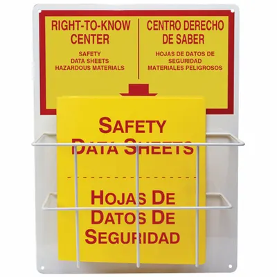 ACCUFORM Information Center: Information Center, 20 in Overall Ht, 15 in Overall Wd - Safety