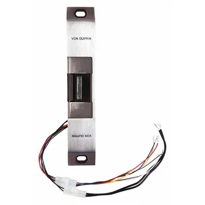 VON DUPRIN 6112 24V US32D DS CON Combination Cylindrical & - Combination Cylindrical & Mortise Electric Strikes
