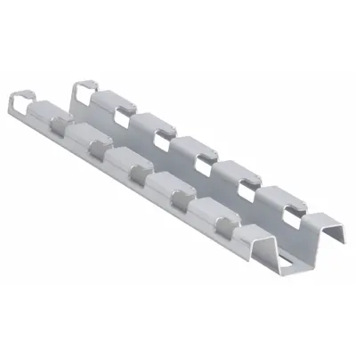 CABLOFIL FASP300PG Profile Support Bracket, 12 in Wide, Steel, Zinc Plated - Support Brackets for Wire Mesh Trays