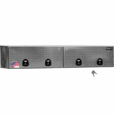 BUYERS PRODUCTS Double Flip-Up Door Topside Box - Double Flip-Up Door Topside Boxes