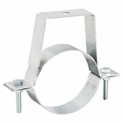 NORDFAB Duct Hanger: 4 in Duct, Steel, 6 3/8 in Lg - Duct Hangers