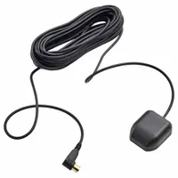 This 12V DC radio antenna is designed for satellite radio systems. It includes a 21 ft cable and features a magnetic mount for secure attachment to metal surfaces