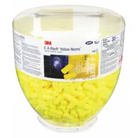 3M Ear Plug Dispenser Refill: Dispenser Refill, Bullet, 33 dB NRR, Uncorded, Roll-Down, Disposable (MPN 391-1004)
