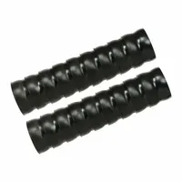 These antistatic hose segments are designed for vacuum and dust-collection systems where static discharge must be minimized. Each segment has a 2-1/2 in diameter and 2 ft length. Supplied in an 18-piece pack. Suitable for conveying fine dust and debris in industrial environments