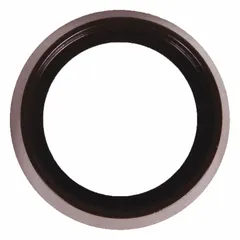 Aluminum cylinder latch guard with 1 3/4 in width. Provides physical protection for door cylinders against tampering and forced entry. Suitable for use in commercial and industrial door applications.