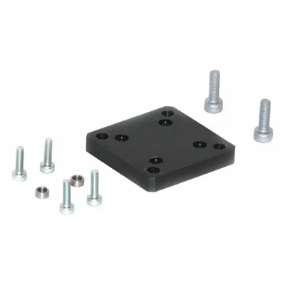 AFAG Connection Plate: Mfr Part # 50041068, M3/M4/M6 Mount Hole Size - Connecting Elements for Pneumatic Slides