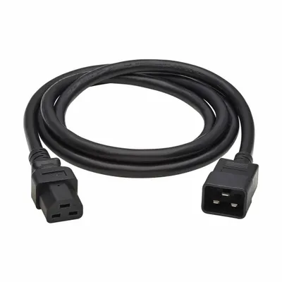 EATON TRIPP LITE Power Cord: 10 ft Lg, 3/12, Non-NEMA Plug, C20 Plug, Non-NEMA Receptacle - Electronic Equipment Power Cords