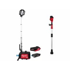 This cordless transfer pump operates on 18 V DC via the M18™ battery platform and delivers a flow rate of 25 gpm. It features a 1 1/4 in female NPT inlet and a 5 1/8 in male outlet. The kit includes a charger. Typical applications include dewatering, draining tanks, and transferring non-flammable liquids in construction and industrial settings.