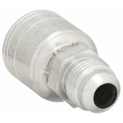 AEROQUIP 1AA20MJ16 Straight Crimp Hydraulic Hose Fitting - Aeroquip Crimp Hydraulic Hose Fittings with JIC Connection