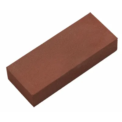 DIAMOND D Rubrite Cleaning Stone: Polishing Fine, 1 in Overall Lg, 2 in Overall Wd - Flexible Cleaning Stones
