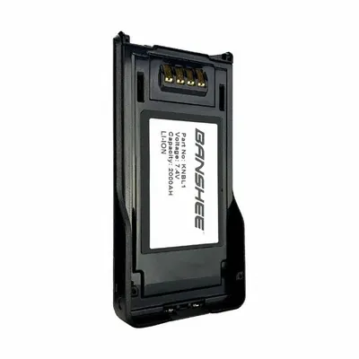 BANSHEE Radio Battery: Fits EF Johnson/Kenwood, 2,000 mAh, Lithium Ion - Kenwood-Compatible Batteries