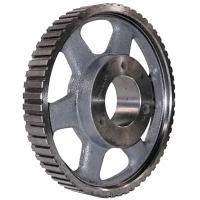 POWER DRIVE Gearbelt Pulley: For H Timing Belt Section, For 1 in Belt Wd, 72 Teeth - Bushed H Section Timing Belt Pulleys