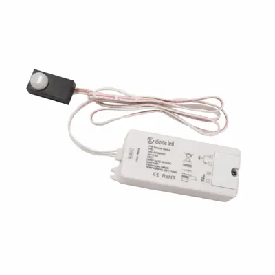 DIODE LED Occupancy Sensor Switch: LED, Passive Infrared (PIR), 12-24V DC, Occupancy - Wall-Mount Occupancy Sensors