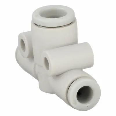 SMC KQ2T04-06A Push-Fit Tee Fitting - Polybutylene & Brass Tube Fittings