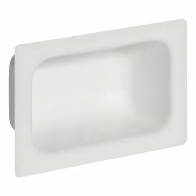 BESTCARE WH1832-PF Institutional Soap Dish, Stainless Steel, Recessed Mount - Institutional Soap Dishes