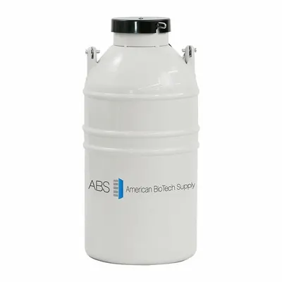 AMERICAN BIOTECH SUPPLY Cryogenic Vapor Shipper, 3.6 L, Aluminum, ABS VS 3 - Crygenic Vapor Shippers
