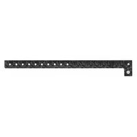 ID Wristband: No Legend, 10 in Overall Lg, 5/8 in Overall Wd, Plastic, Black, 500 PK (MPN P1H-10)