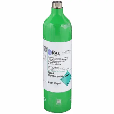 HONEYWELL Calibration Gas - Calibration Gases for Portable Gas Detectors