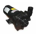 This straight centrifugal pump is powered by a 3/4 hp motor with an open drip-proof (ODP) enclosure, operating on 230/460V AC. It delivers a maximum head of 98 ft and features a 1-1/4 in intake and 1 in discharge. The pump body is constructed of cast iron, suitable for water circulation, transfer, and boosting in industrial and commercial systems handling clean, non-abrasive fluids.