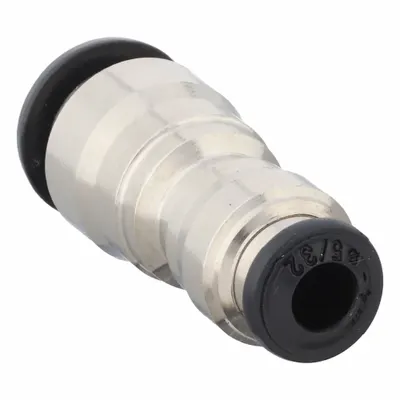 AIGNEP USA Nickel-Plated Brass Push-to-Connect Union Fitting - Nickel-Plated Brass Tube Fittings