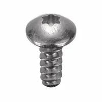 Thread Forming Screw: #6 Size, 3/8 in Lg, Stainless Steel, Plain, Torx Plus®, Pan, 50 PK (MPN 451150)