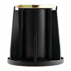 Carbon steel wet set anchor designed for embedding in wet concrete to create a threaded connection point. Black finish. 3/4"-10 thread size. Pack of 100. Used in structural decking and construction applications where a threaded insert is required.