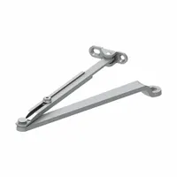 Aluminum replacement arm for LCN 1460 series door closers. Regular arm type with adjustable spring tension. ADA compliant. Used to control door closing speed and force in commercial door applications