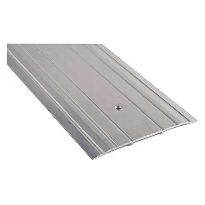 NATIONAL GUARD 713-48 Saddle Threshold, Aluminum, 4 ft Lg, Fluted - Saddle Thresholds