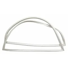 Door gasket for Whirlpool refrigerators and freezers. Provides a seal to maintain internal temperature and energy efficiency. Direct replacement part for maintaining proper door closure.