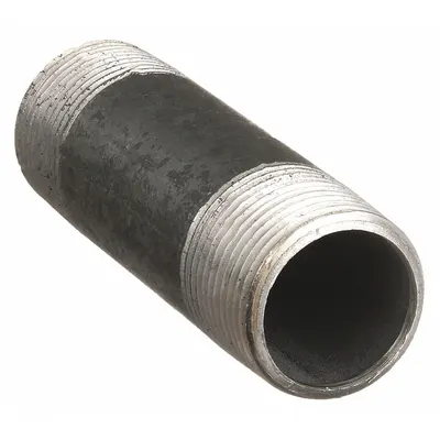 BECK Pipe Nipple: 2 1/2 in Nominal Pipe Size, Male NPT x Male NPT, 3 1/2 in Lg - Schedule 40 Low Pressure Pipe & Pipe Nipples