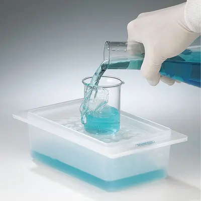 SP SCIENCEWARE Microcentrifuge Tube Tray, Polypropylene, 9 1/8 in L - Lab Storage Boxes