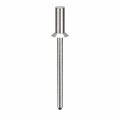 OEM APPROVED VENDOR Flush-Mount Blind Rivet, 1/8" dia, 1 23/53" L, Plain, 500 PK - Flush-Mount Blind Rivets