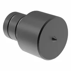 Collar and base attachment for 100-ton hydraulic cylinders. Overall length of 4.2 inches. Used in lifting, pressing, and positioning applications requiring a 100-ton capacity attachment.