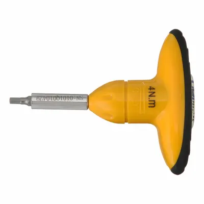 CDI Torque Screwdriver: 1/4 in Tip Size, 2.9 lb-ft Min Torque, 2.9 lb-ft Max Torque - Preset T-Handle Torque Screwdrivers