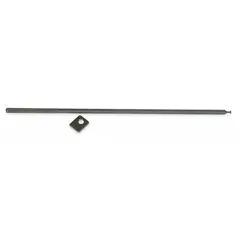This steel tool is designed for removing and installing brake springs on automotive and heavy-duty braking systems. Its 16-inch overall length provides leverage for accessing confined spring locations.