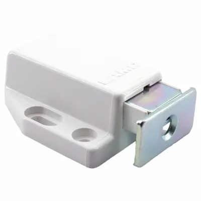SUGATSUNE ML-80/WHT Magnetic Push-to-Close Catch - Magnetic Push-to-Close Catches