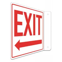 Safety Sign: Aluminum, Mounting Holes Sign Mounting, 8 in x 8 in Nominal Sign Size, Engineer Grade (MPN LCFL-0019-RA_8x8)