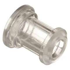 Replacement lamp lens cover for Electrolux ovens. Protects the oven interior light bulb from grease and heat. Suitable for use during cooking and cleaning cycles.