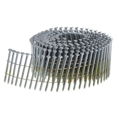 BOSTITCH Siding Nails,2 3/16" L,Galvanized,PK3600: Siding Nails, Flat, Ring, Steel - Collated Siding Nails