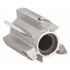 Extruding head for HOSHIZAKI ice machines, directing and shaping ice during the extrusion process. Used in commercial ice production to maintain consistent cube formation.