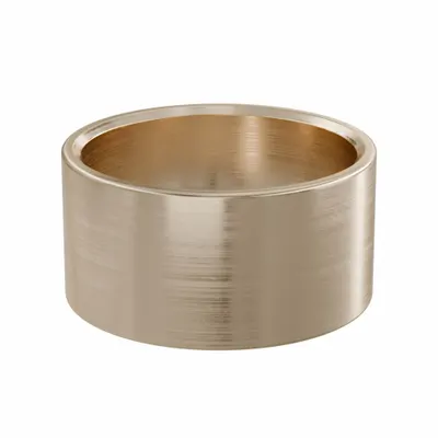 OILITE Sleeve Bearing: Bronze, SAE 841, 7/8 in Bore, 1 in OD, 1/2 in Lg - Lubricated General Purpose Metallic Sleeve Bearings