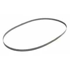 This 24-tooth thin-metal blade is designed for standard-depth portable band saws with blade lengths from 32-7/8" to 35-3/8". It has a 1/2" blade width and 0.02" blade thickness, suitable for cutting copper and iron.