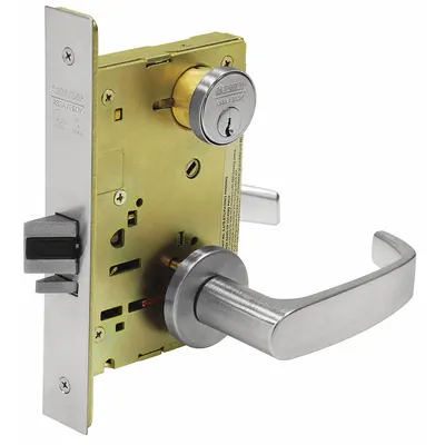 SARGENT Door Lockset: Storeroom Lever Locksets, Chrome
