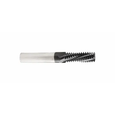 CLEVELAND Thread Mill: Helical Flute, 7/16"-20 UNF, 4 Flute - Coolant-Through Helical-Flute Thread Mills