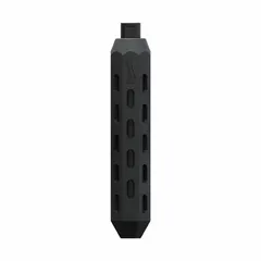 Thread-mount replacement head for concrete vibrators. Overall length 14 in, width 2-1/2 in. Used to consolidate concrete, remove air pockets, and achieve uniform density in construction and industrial applications.