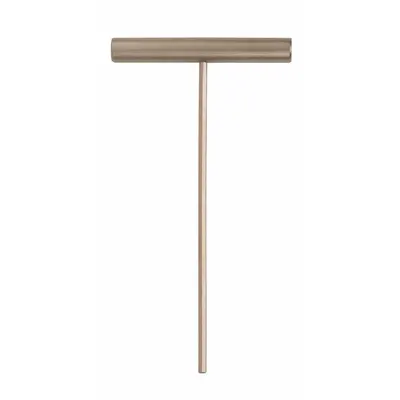 AMPCO Hex Key: 0 Ball Ends, 3/32 in Tip Size, SAE, Short, Beryllium Copper, Unfinished - Non-Sparking Hex Keys