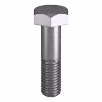 Grade B8M heavy hex bolt made from stainless steel, plain finish, with 5/8"-11 thread size. Meets ASTM A193 material quality and ASME B18.2.1 dimensional standards. Supplied in a pack of 5, nut not included. Suitable for structural applications in high-temperature or corrosive environments such as pressure vessels, flanges, and piping systems