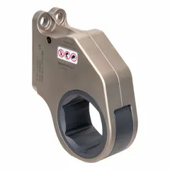Steel torque wrench cassette for use with RSL Series (RSL11000 model). Hex drive. Maximum torque capacity: 15 N-m (11,154 ft-lb). Maximum opening: 3 1/8 in (80 mm). Suitable for industrial bolting and maintenance applications.